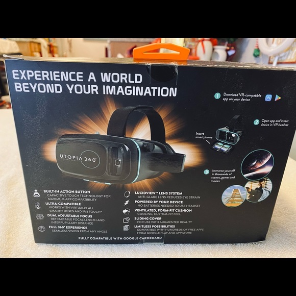 ReTrak Utopia 360 Virtual Reality Headset - Picture 2 of 2